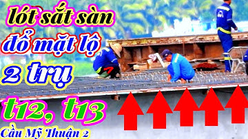#108 Cầu Mỹ Thuận 2, Lắp Đặt 3 Ống Hệ Giằng Tạm D1000, Vị Trí Thứ 3,19 tháng 9, 2022.