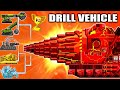 Transformers tank armoured drill vehicle vs construction  cartoon about tanks  arena tank cartoon