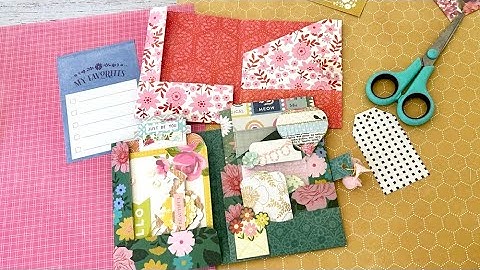 Multi Pocket FlipBook/Folder - Look What Fits Inside - Happy Mail Idea - TUTORIAL