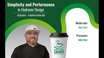 Simplicity and Performance in Hydronic Design