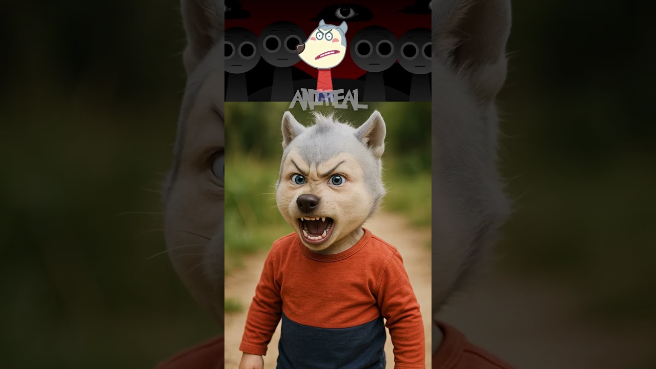 Incredibox Sprunki OC - Wolfoo As Human In Real life!