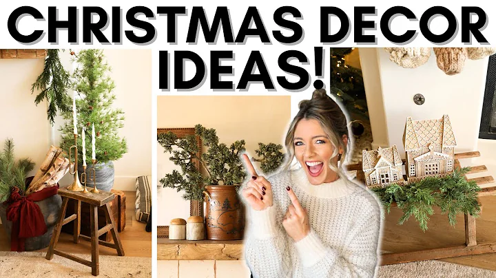 SOURCING UNIQUE & VINTAGE HOLIDAY DECOR || SHOPPING FOR CHRISTMAS DECOR || CHRISTMAS DECORATING TIPS
