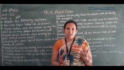 Std-4th EM ES Ch-14 Raju