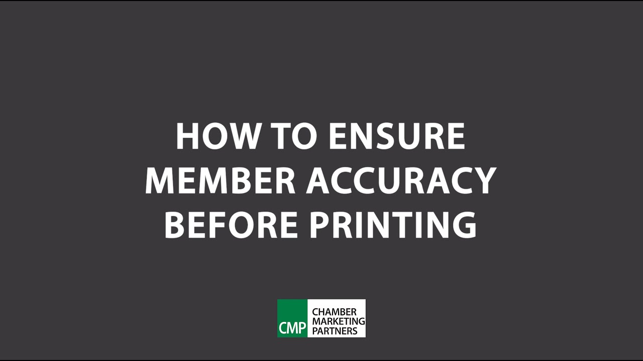 Verify Chamber Member Directory Data and Monetize Member Listings