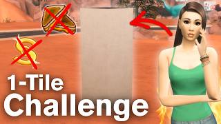 Can I Turn 1 Tile Into A HOTEL In The Sims 4??