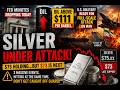 Silver Is Under Attack: Fed Minutes, $111 Oil & Iran Crisis Collide