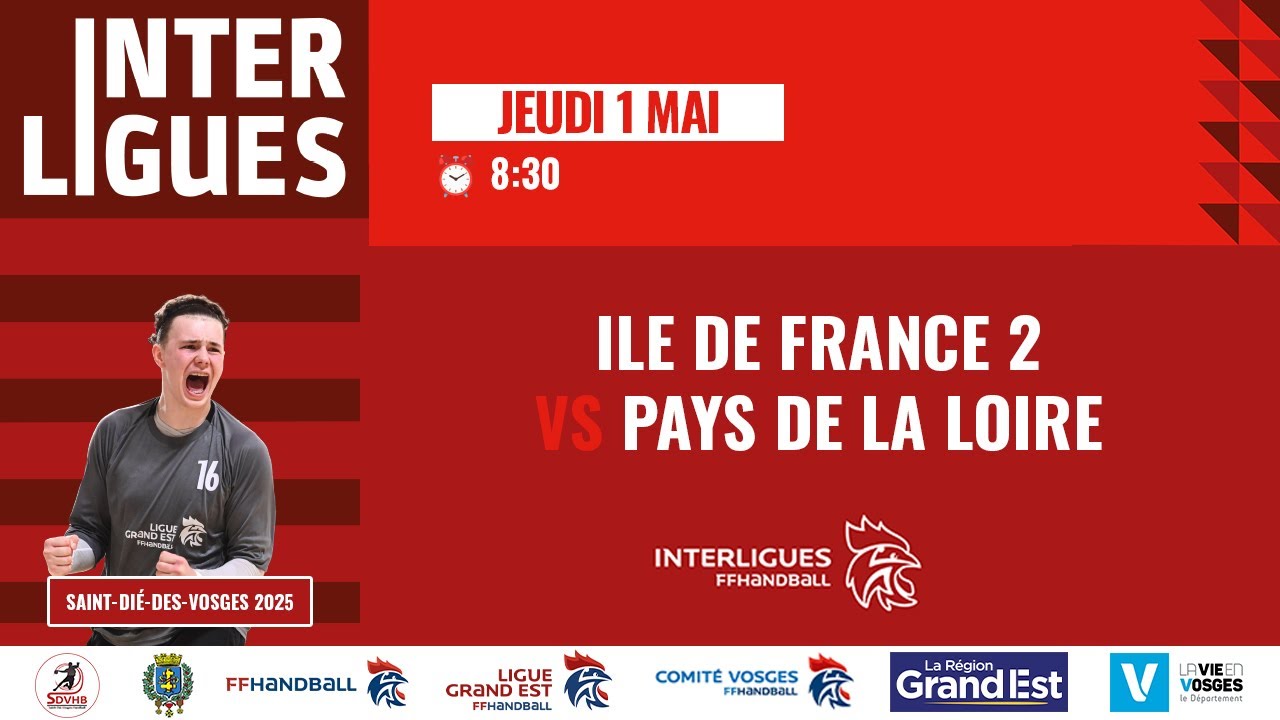 ILE DE FRANCE 2 | PAYS DE LA LOIRE (Interligues Masculin Handball 2025)