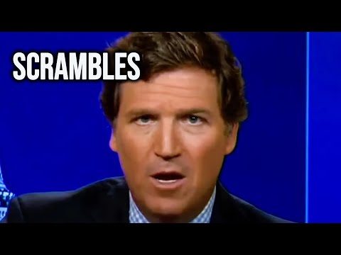 Tucker Carlson FORCED To Cover Up Disaster In Seething Trump Rage On-Air