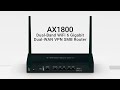 Ax1800 dualband wifi 6 gigabit dualwan vpn smb router  tew929dru