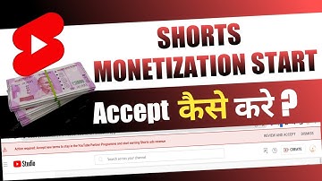 Shorts Monetization update 2023🤑 | Apply Kaise Kare? | how to accept new youtube terms