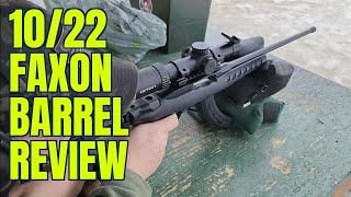 16 Inch Faxon 10/22 Pencil Barrel Review