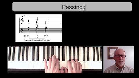 Second Inversion Triads: Passing and Pedal. Book 2, Chapter 11.