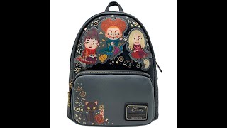 X Disney Hocus Pocus Chibi Mini Backpack and Wallet