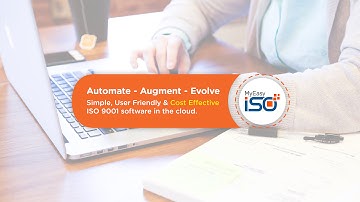 ISO 9001:2015 Certification implemetation and requirements QMS Software MyEasyISO