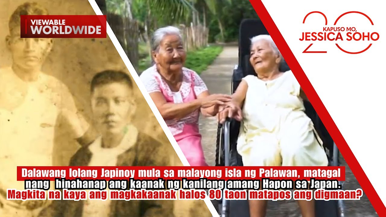 Mga lolang Japinoy, hinahanap ang kaanak ng kanilang amang Hapon | Kapuso Mo, Jessica Soho