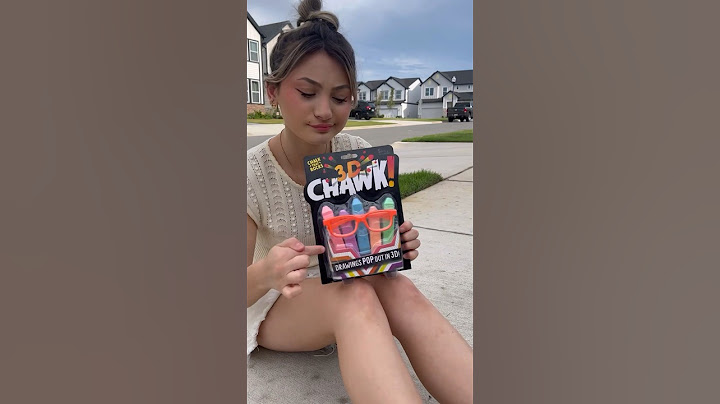 3D Chalk Kit! Put to the test! 🎨🖌️ #art #chalk #chalkart