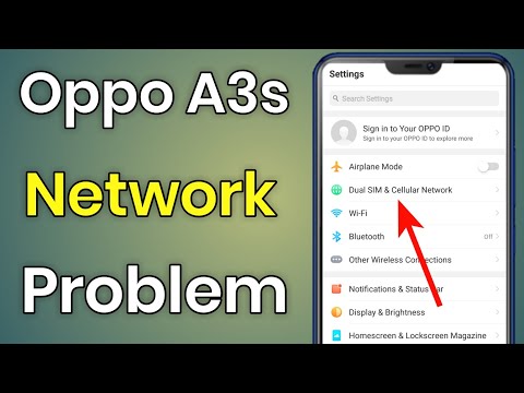 Oppo A3S Network Problem Solution | Oppo A3S Me Network Nahi Aa Raha Hai