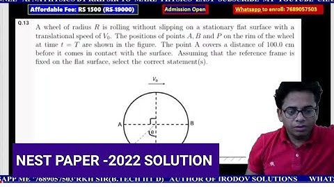 NEST PAPER ROTATION + FLUID (SHM)+ ELETROSTATIC(SHM OF NUCLIUS) + THERMO + DOPPLER EFFECT -2022