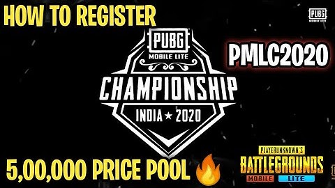 How To Register Pubg Mobile Lite Official Tournament || 5,00,000 Price Pool🔥| Full Explain in Hindi