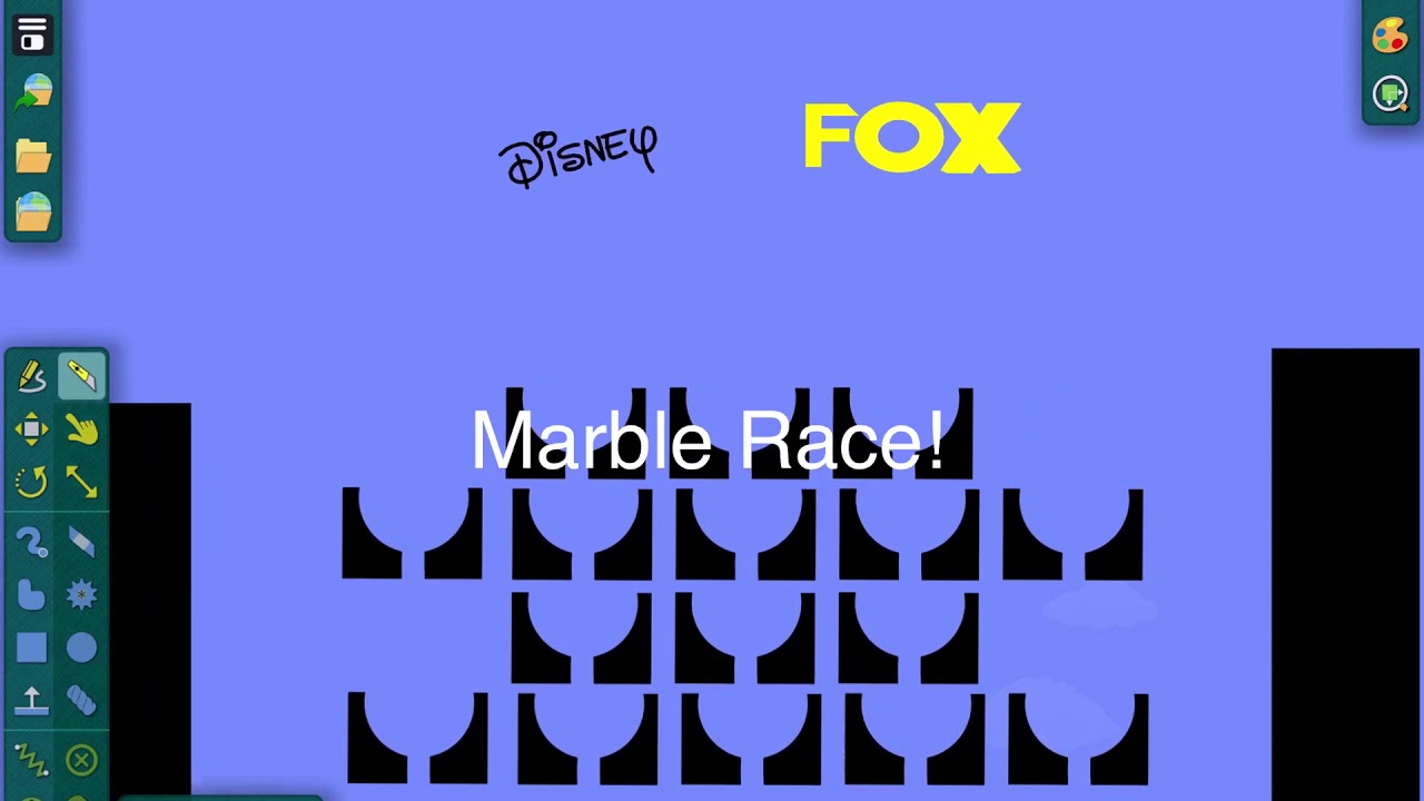 Logo Marble Races #1: 20th Century Fox/Studios vs. Disney - YouTube