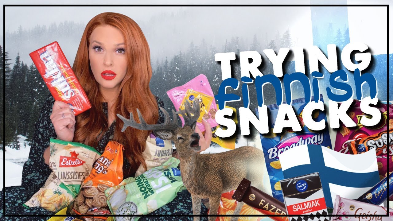 Δοκιμάζοντας τα σνακ της Φινλανδίας | SissyChristidou