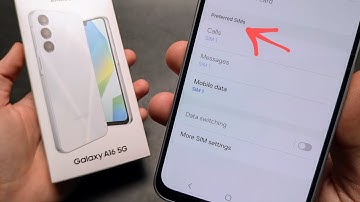 Choose Default SIM Card for Calls, Texts & Mobile Data on Samsung Galaxy A16 5G