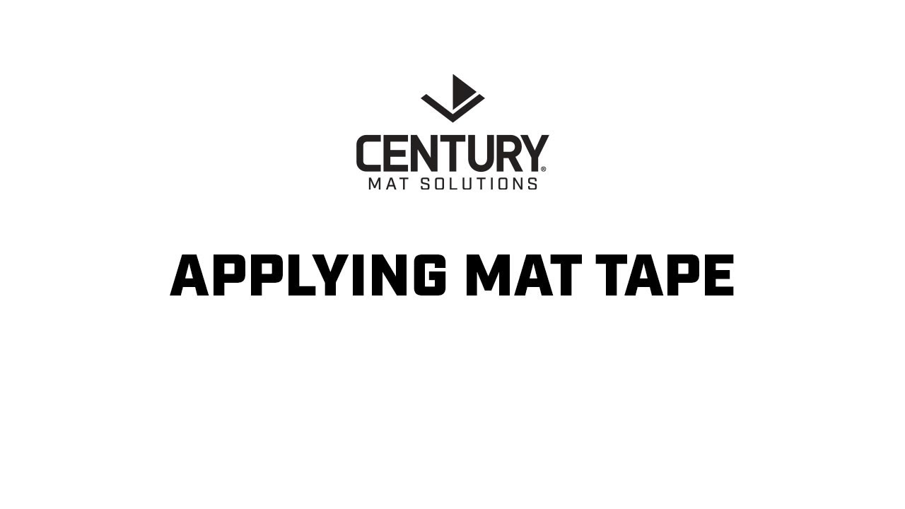 Applying Mat Tape 