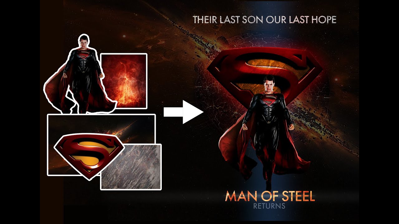 Superman Photoshop Manipulation Tutorial | Photo Manipulation | Photoshop Tutorial | Speed art