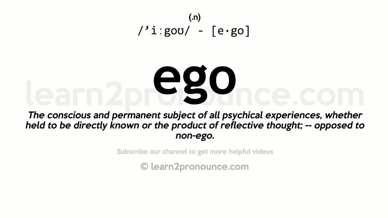 ego trip definition urban dictionary