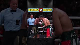THE MEXICAN MONSTER UNLEASHED: Benavidez Destroys Andrade! #boxing #highlights #shorts
