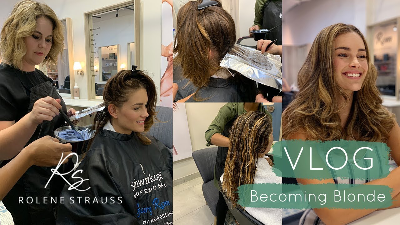 Becoming a Blonde | Vlog | Rolene Strauss