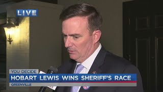 Hobart Lewis secures victory in sheriff race
