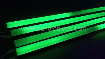 Stage Rigid LED Linear Light Bar RGB DC24V With Square Milky Cover