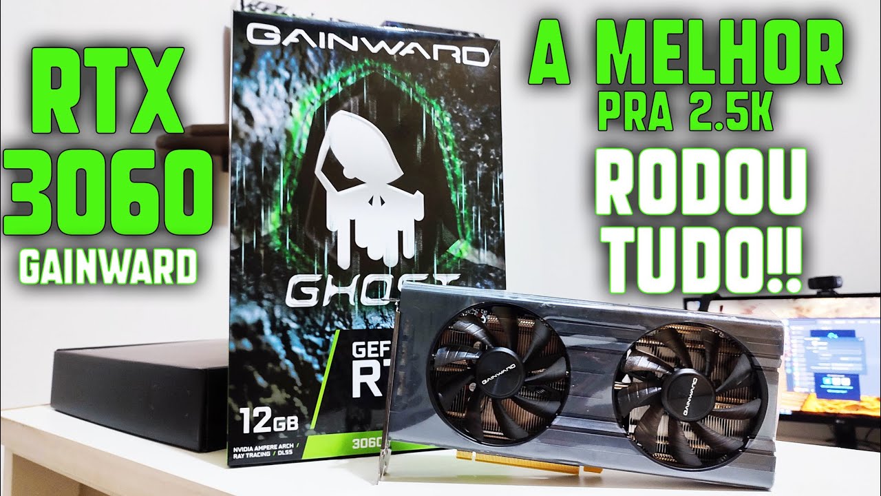 Gainward RTX 3060 Ghost Unboxing and Measuring - YouTube