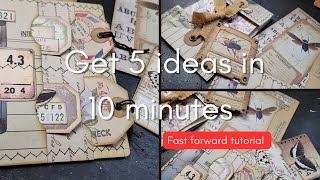 Grungy elements tutorial for your journals