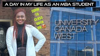 A day in my life as an MBA Int'l Student @UniversityCanadaWest