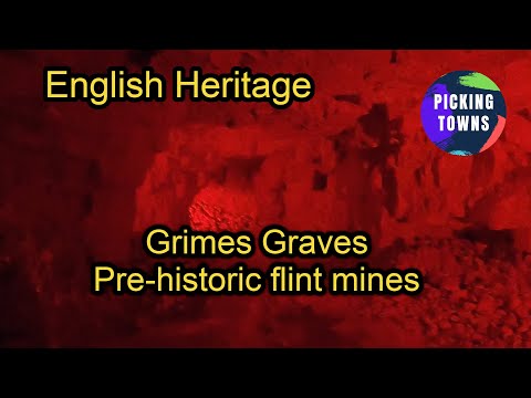 Grimes Graves, Norfolk | 4000 years old | English Heritage | UK