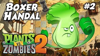 ZOMBIE HEAD-PUNCHING VEGETABLE PLANT! | Plants vs. Zombies 2 Indonesia Ep.2