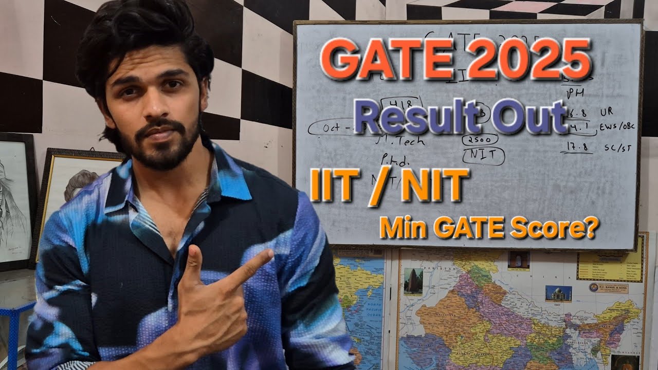 GATE 2025 Result Out |Check YourMarks & Rank |IIT Roorkee OfficialUpdate |Complete Details 