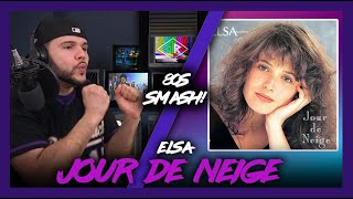 First Time Reaction Elsa Jour De Neige (AN 80s BANG!) | Dereck Reacts