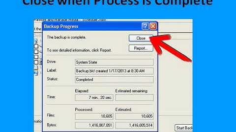 Backup and Restore Wizard Windows XP Download