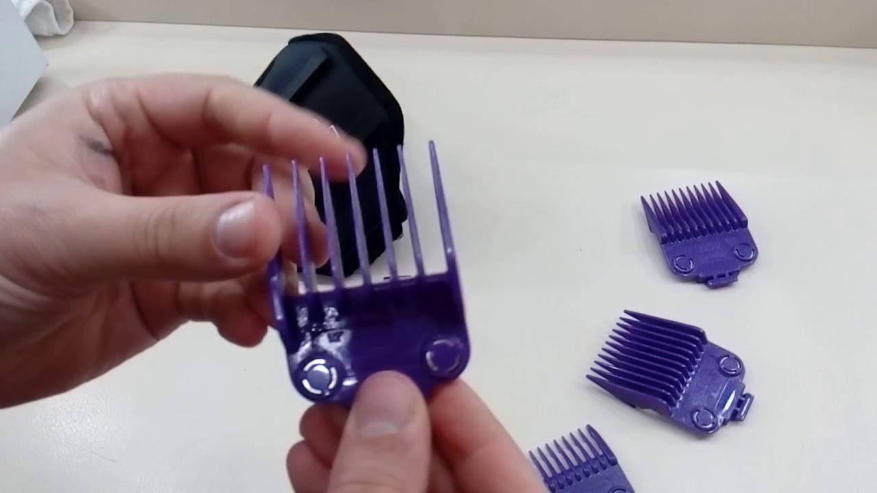 How the Andis guardss are attached to the No turn holder