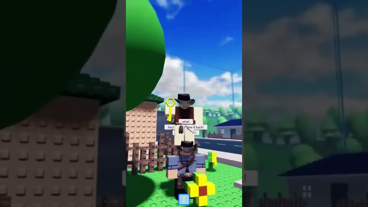 Getting the Vertically challenged ending in Roblox npcs are becoming smart 2