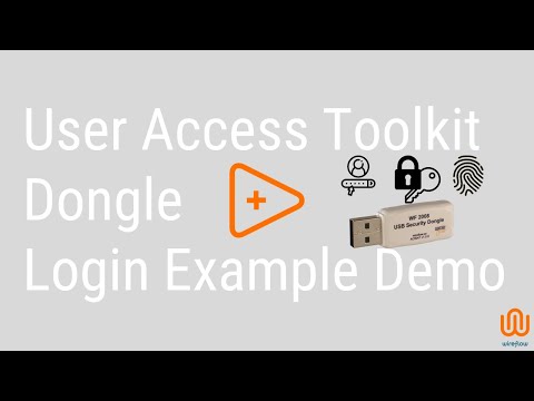 User Access Toolkit - Dongle Login LabVIEW Example Demo