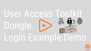 User Access Toolkit - Dongle Login LabVIEW Example Demo