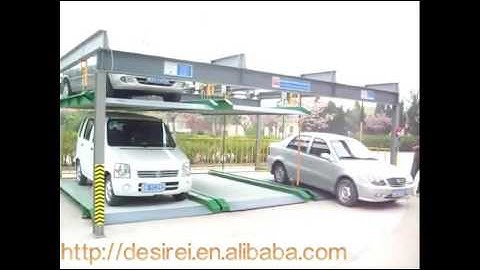 puzzle parking system   2 levels