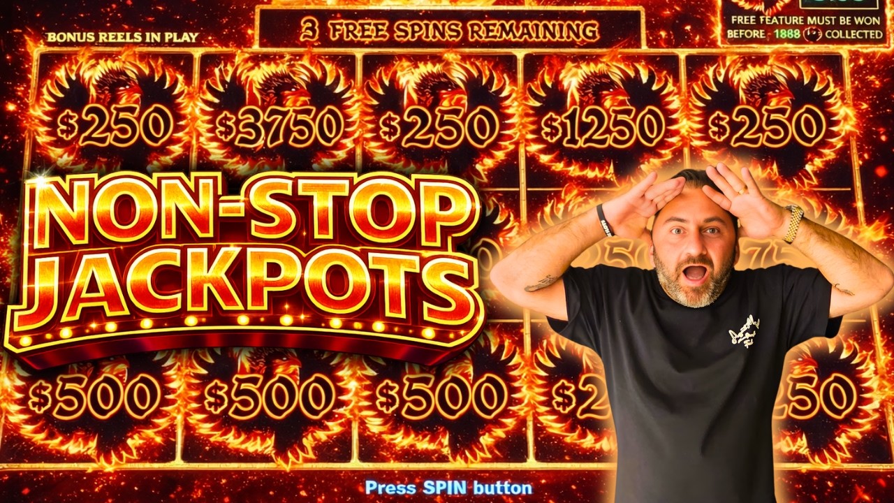 $250 SPINS MADE IT GO ON FIRE! 🔥 NON STOP BONUSES FOR THE INCREDIBLE COMEBACK