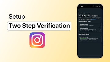 How to setup two step verification on Instagram