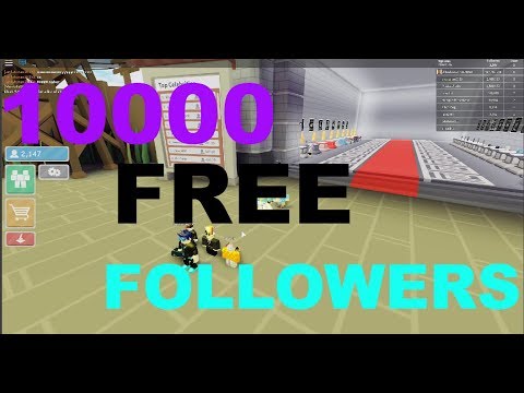 How To Get 10000 Free Followers In Roblox Fame Simulator Youtube - how to get free followers in roblox youtube