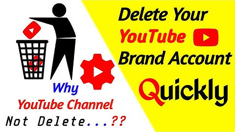 How To Delete Brand Account of YouTube Channel | instantly Delete YouTube Channel on Android
